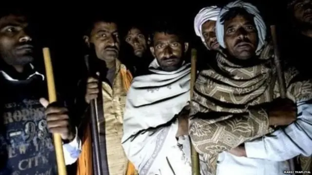 कथित गोरक्षकांची टीम