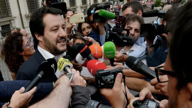 İçişleri Bakanı Matteo Salvini