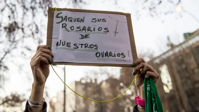 Protesta en Argentina