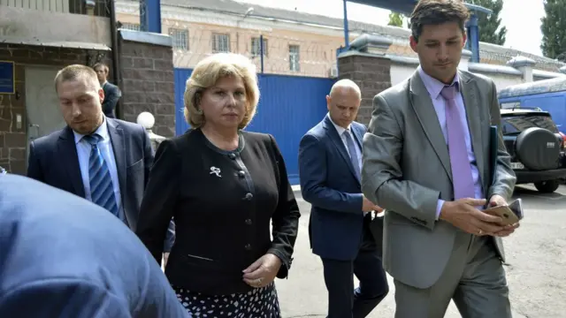 Татьяна Москалькова ранее на этой неделе в Киеве пыталась встретиться с Максимом Одинцовым