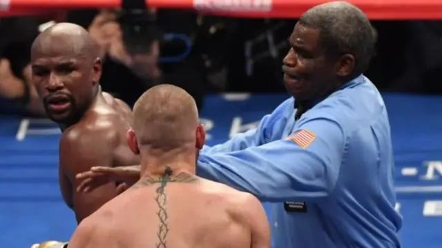 Floyd Mayweather y Conor McGregor