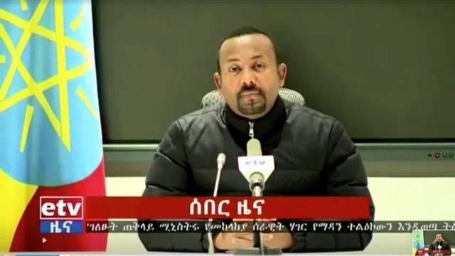 Abiy Ahmed a prononcé un discours devant la nation pour annoncer le début des opérations militaires