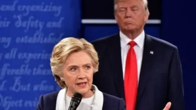 हिलेरी क्लिंटन और डोनल्ड ट्रंप