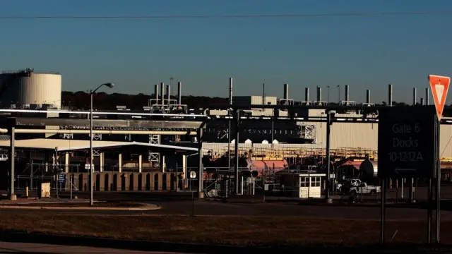 代顿市的通用汽车工厂