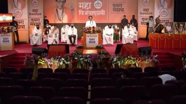 मुख्यमंत्री उद्धव ठाकरे, शिवसेना, भाजप, दसरा मेळावा