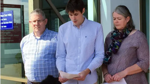 ครอบครัวของนายเดวิด มิลเลอร์