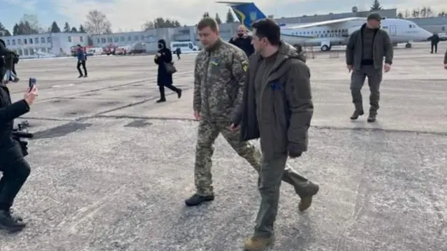 ইউনিটি ডে সফরে অংশ নিচ্ছেন ইউক্রেনের প্রেসিডেন্ট ভলোদিমির জেলেনস্কি।