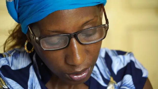 Awa Florence, atteinte d'un cancer du col de l'utérus l'an dernier