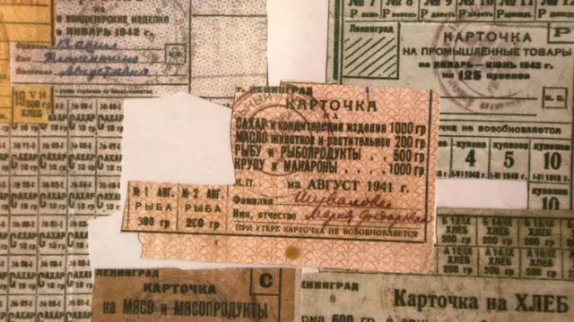 Карточки на продовольствие