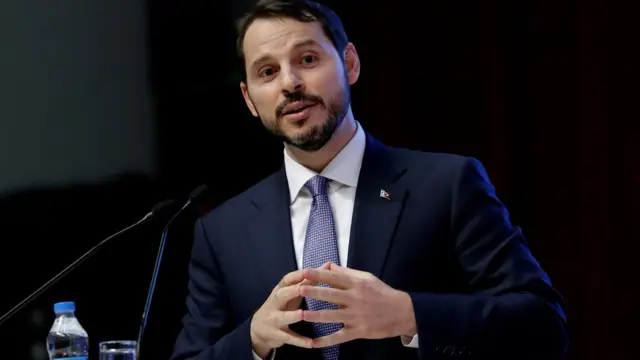 Hazine ve Maliye Bakanı Berat Albayrak