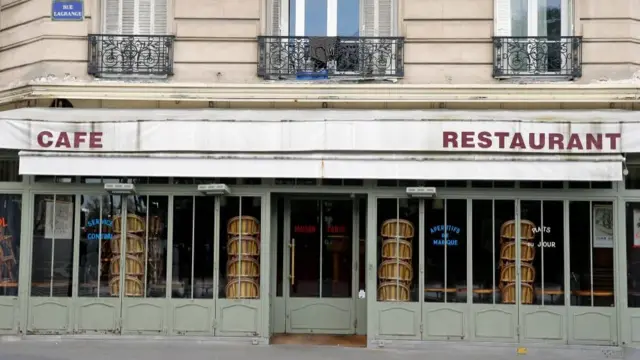 Fachadachute no alvo betanorestaurante na França