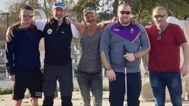 S leva na desno - Dara, Predrag, Ralf, Šejn i Livar