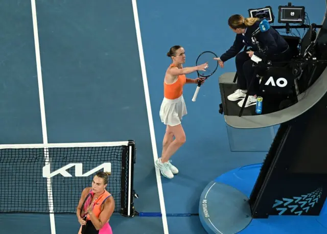 svitolina i sabalenka, svitolina se nije rukovala sa sabalenkom