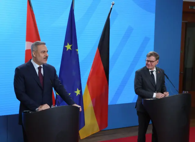 28 Kasım'da Berlin'de Dışişleri Bakanı Hakan Fidan'ı ağırlayan Almanya Dışişleri Bakanı Johann Wadephul, "Türkiye bizim için jeostratejik bir ortak" demişti