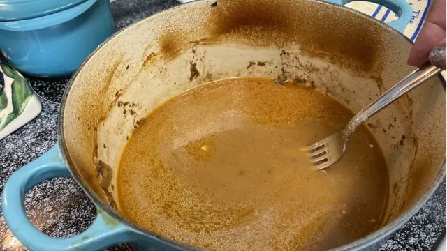 Приготовление мясной подливки