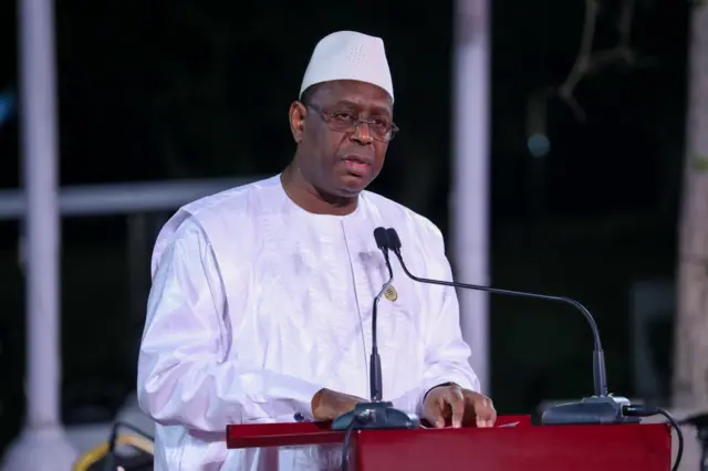 Le prédident Sénégalais Macky Sall