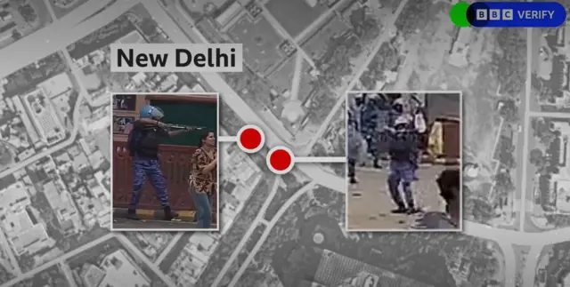India cockroach protests: Videos of officers firing "pellet guns"
