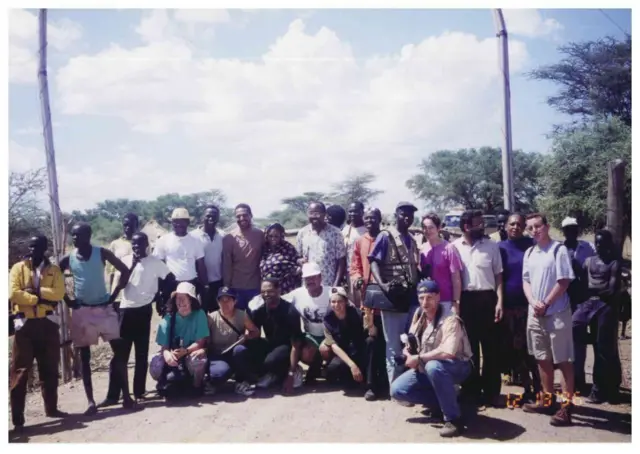 ዶ/ር ሰይፈ ታደለ ከተለያዩ አገራት ሰዎች ጋር 