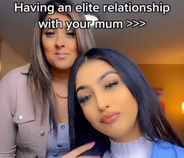 ኣንስሪን ብዙሕ ግዜ ምስ ጓላ ኣብ ቲክቶክ ትጽንበር እያ