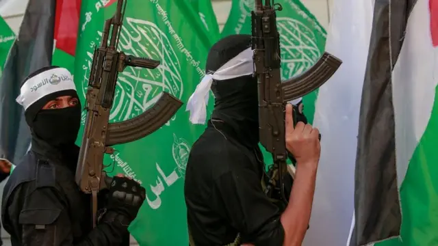 Militantes palestinos