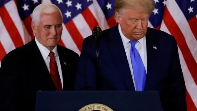 пенс, трамп