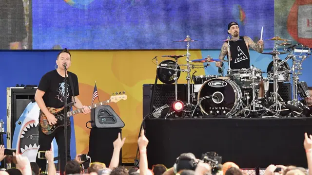 Blink 182 en concierto.