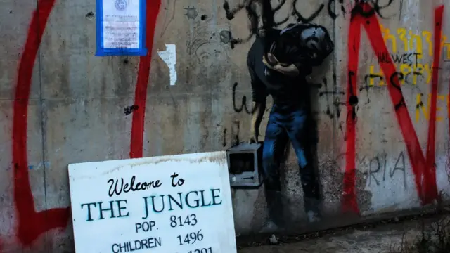 Граффити с изображением Стива Джобса