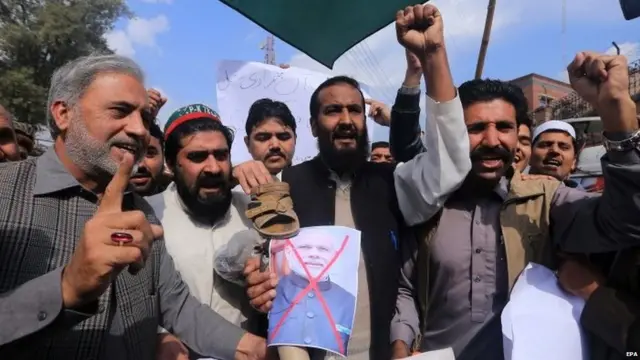 ਪੇਸ਼ਾਵਰ ਵਿੱਚ ਭਾਰਤ ਵਿਰੋਧੀ ਪ੍ਰਦਰਸ਼ਨ