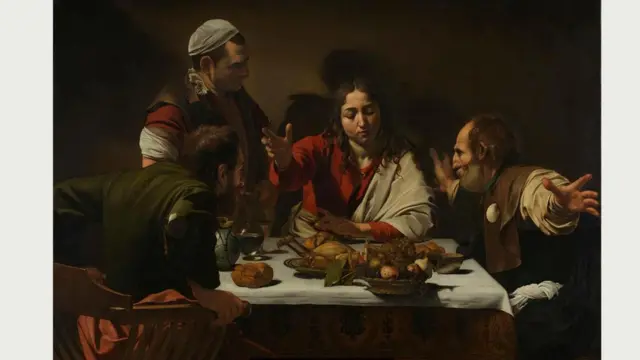 Картина "Ужин в Эммаусе": так Караваджо с помощью света запечатлевал форму и придавал драматизм изображению