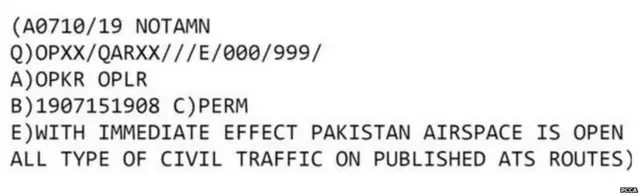 भारत, पाकिस्तान, हवाई वाहतूक