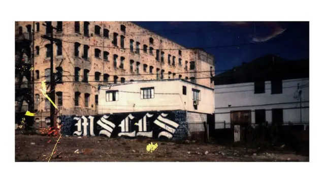 Mural del grupo Leeward Locos, de la MS13