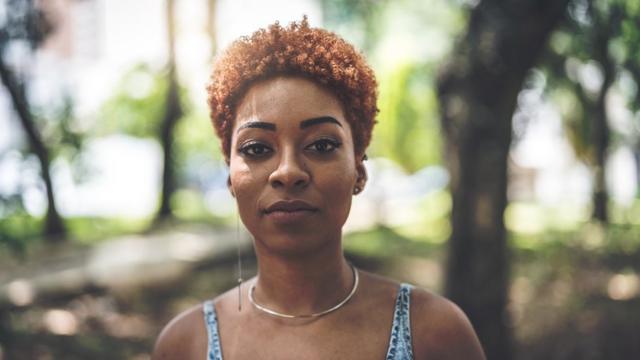 Retrato de mulher negra