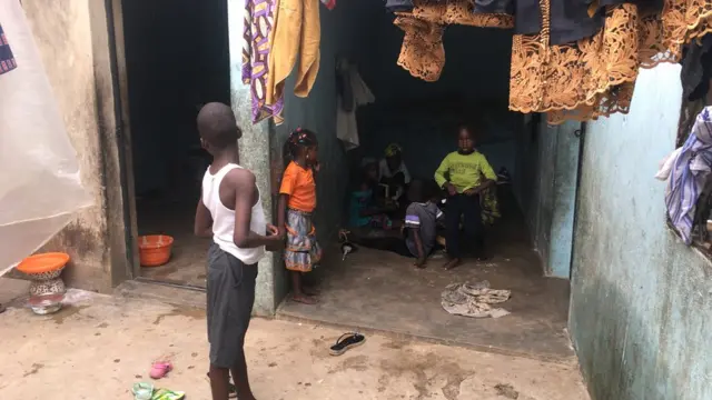 Pikin dem for Dahiru house