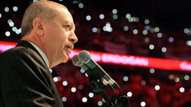 Cumhurbaşkanı ve AKP Genel Başkanı Recep Tayyip Erdoğan