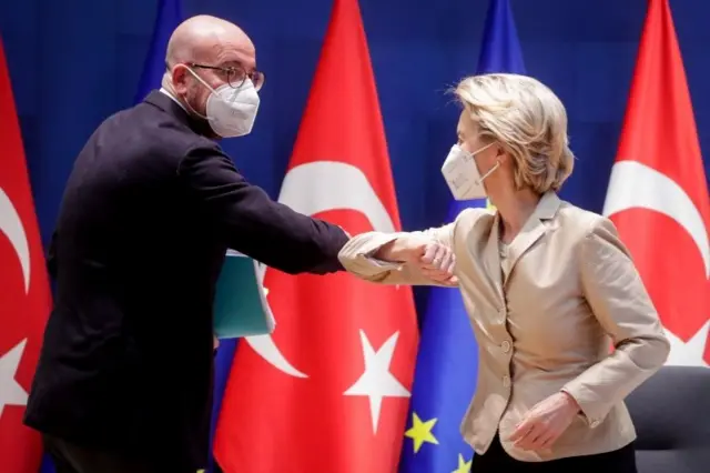 Michel ve von der Leyen