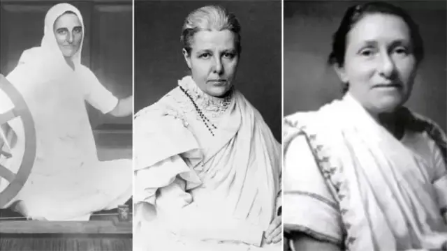 મીરાંબહેન, સરલાબહેન, ઍની બેસન્ટ