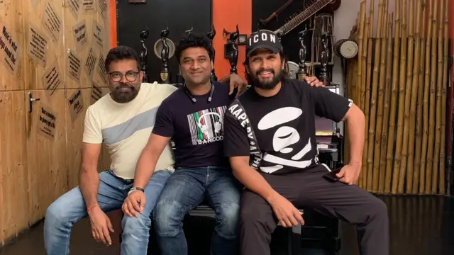 సుకుమార్, దేవీశ్రీ ప్రసాద్, అల్లు అర్జున్