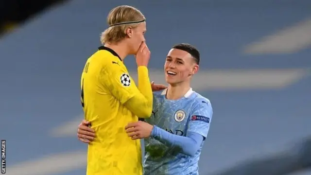 Haaland na ameusishwa na uhamisho wa kuelekea Manchester City