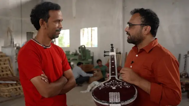 मिरज, स्वर, तंतुवाद्य, संगीत