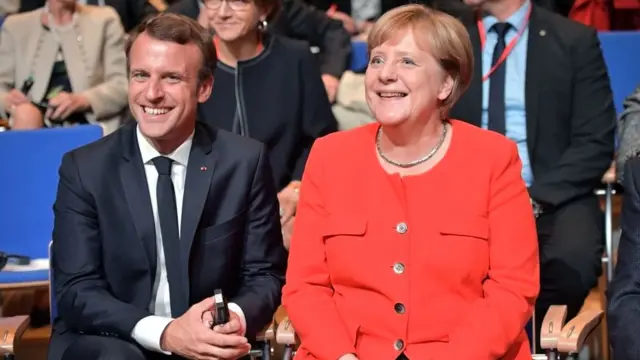 макрон и меркель