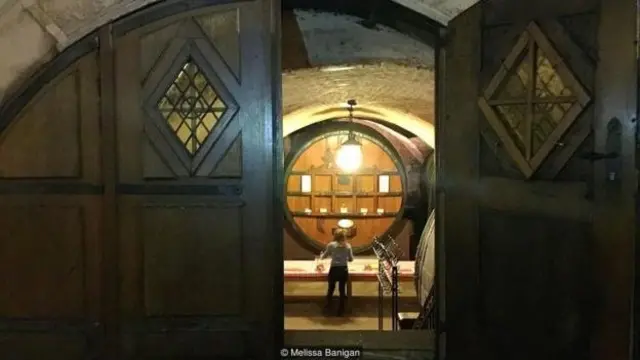 Cave Historique des Hospices de Strasbourg membuat dan menyimpan wine yang digunakan untuk mengobati penyakit di Hôpital civil.