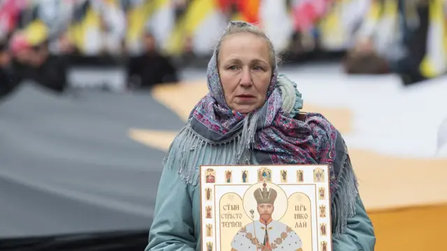 Россия, Москва, 4 ноября 2016-го. Участники шествия националистов на улице Перерва в районе Люблино