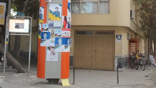 کارزار انتخابات پارلمانی افغانستان