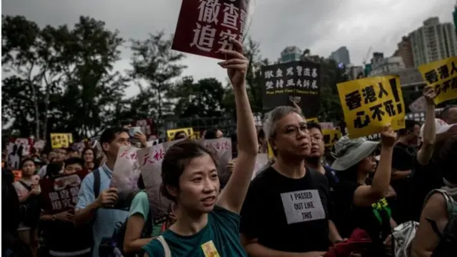 Hong Kong'daki protestolar
