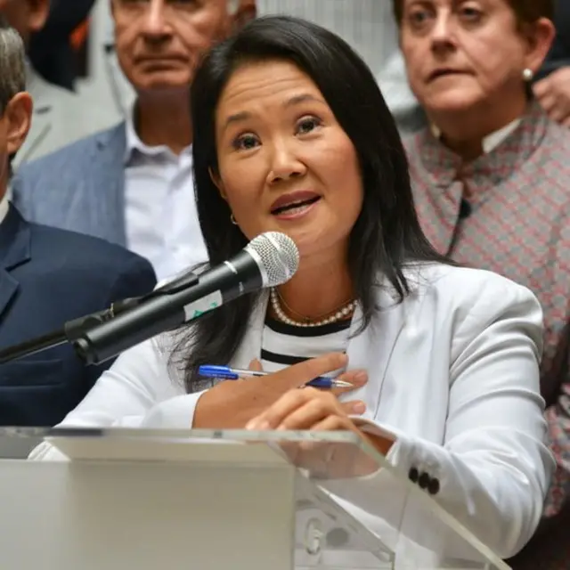 Keiko Fujimori.