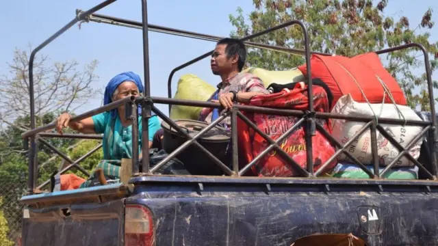 ကယားပြည်နယ်အတွင်းကစစ်ဘေးရှောင်များ