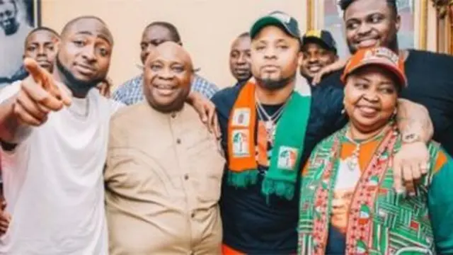 Davido na nwanaa ya nwoke, Adeleke