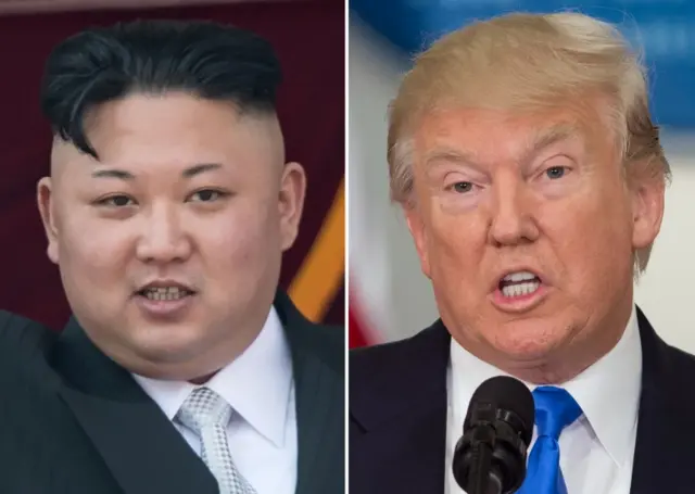 Trump y Kim Jong-un