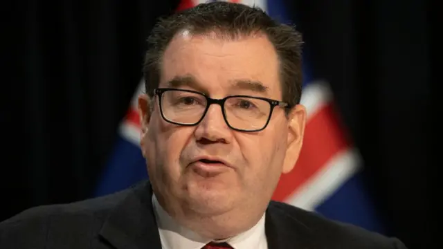 Grant Robertson, viceprimer ministro de Nueva Zelanda.