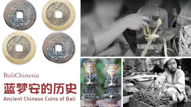 Penggunaan uang kepeng Cina dinilai sebagai salah satu bukti akulturasi budaya Bali dan Cina oleh proyek penelitian Balichinesia.